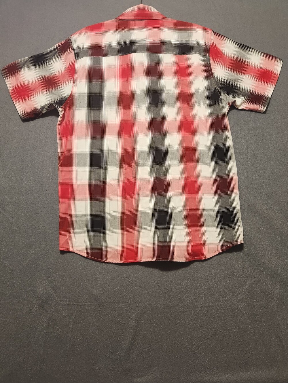 Dixxon Flannel Co Button Down Shirt Men Size Large Red Black Octane D-Lux Bamboo - Picture 7 of 10